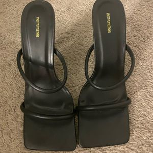 Pretty Little Thing Strappy Heels